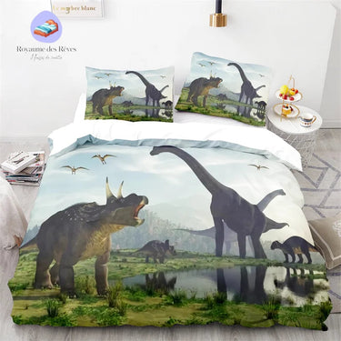 Housse de Couette Dinosaure Jurassique